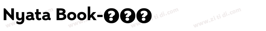 Nyata Book字体转换